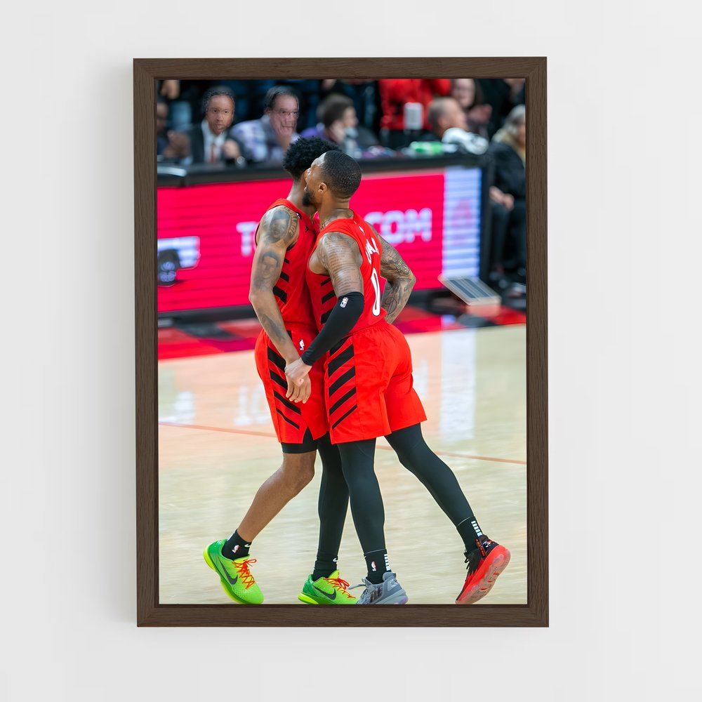 Poster Anfernee Simons Moments – affiche Basketball (vue 5)
